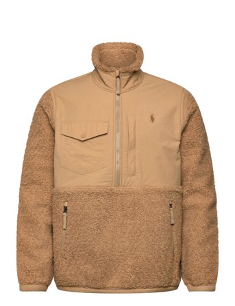 Polo Ralph Lauren Hybrid Half-Zip Pullover - Beige - XXL