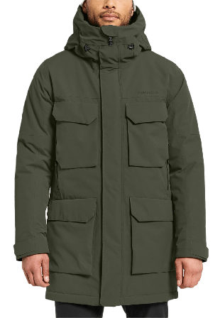 Didriksons Drew Parka Jackor Unisex Grön XXL