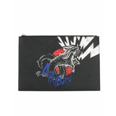 Givenchy Pre-owned, Pocket Zwart, unisex, Maat:ONE Size,leer