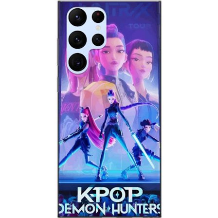 Kompatibelt Mobilskal till Samsung Samsung Galaxy S22 Ultra 5G Trendiga KPop Demon Hunters docka figur