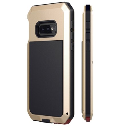 Stryktåligt 360-Aluminiumskal HEAVY DUTY - Samsung Galaxy S10E