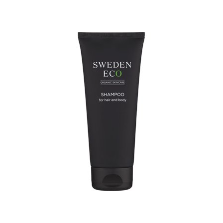 Sweden Eco Skincare For Men Økologisk Sjampo for Hår og Kropp 200 ml