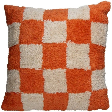 Kersten Pute Blocks Orange-Beige 45x45