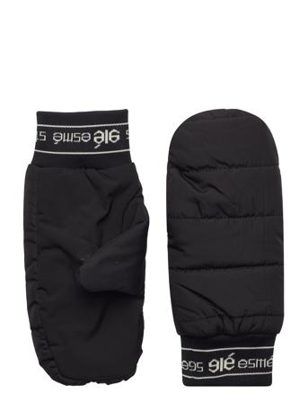 Esalexa Quilt Mittens Accessories Gloves Thumb Gloves Black Esme Studios