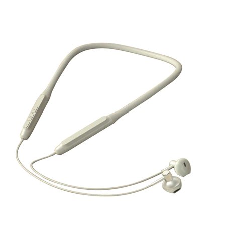 Sports Neck Mounted Bluetooth-hörlurar Neck Mounted Wireless Bluetooth-hörlurar med högt batteri och lång batteritid 20240119(Vit)