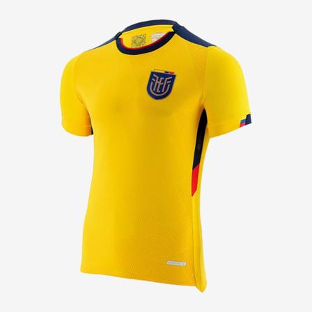 2022 Qatar Vm Ecuadors Landslag Hemmatröja L