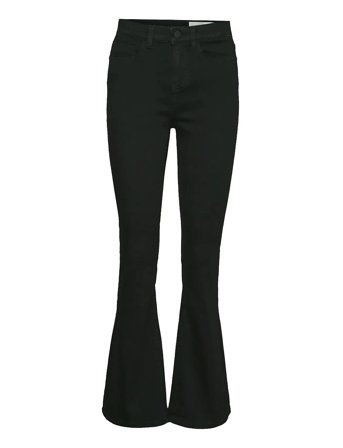 Nmsallie Hw Sk Flared Vi023Bl Fwd Noos Black NOISY MAY
