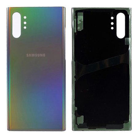 Samsung Galaxy Note 10 Plus 4G N975 lasinen akkukansi itseliimautuvalla tarralla (FMY)