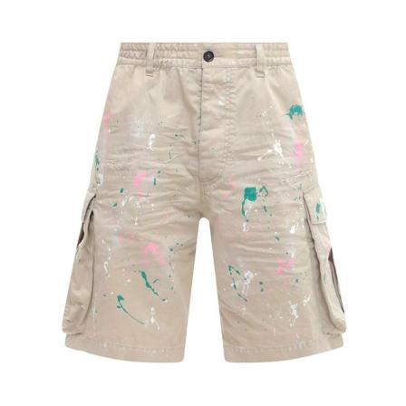Dsquared2 Casual Korte Broek , Beige , Heren , Maat: S