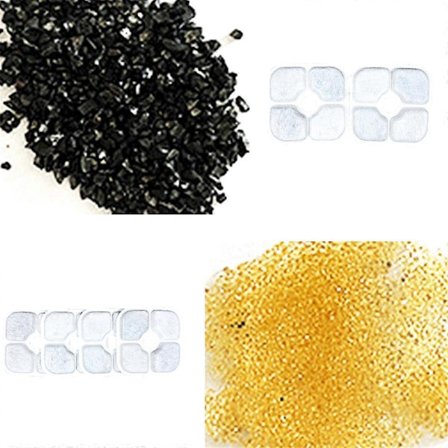 12 stk. Kattefontæne Filter Vandfontæne Trippel Filtreringssystem til Kæledyrs Vanddispenser Fontæne Udskiftning Katte Drik