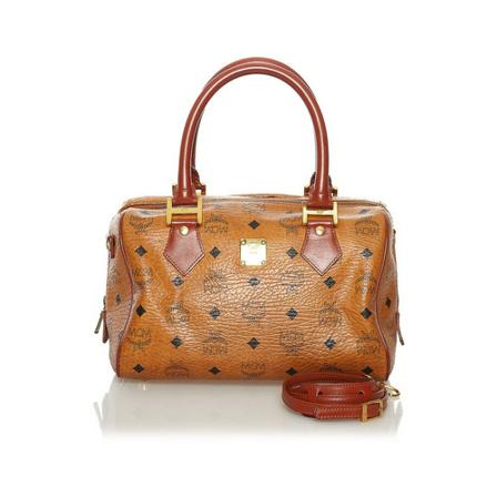 MCM Pre-owned, Handbags Bruin, Dames, Maat:ONE Size