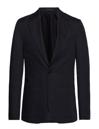 M. Dean Drapey Linen Jacket Blue Filippa K