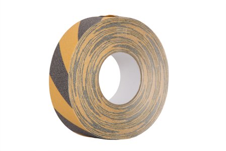 3M 7000145698 Antiskliteip gul/svart, 50 mm x 20 m, RLS, Maskintilbehør & forbruk