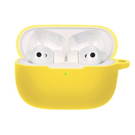 Honor Earbuds 3 Pro silikonikotelo soljella - Keltainen