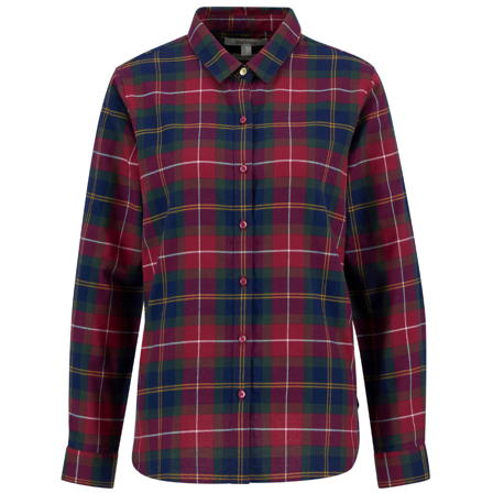 Barbour W's Glades Check Shirt Winterberry Tartan