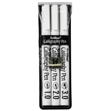 PEN KALLIGRAFI SVART 3P
