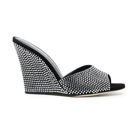 Paris Texas Wedges , Grijs , Dames , Maat: 39 EU Sleehakken