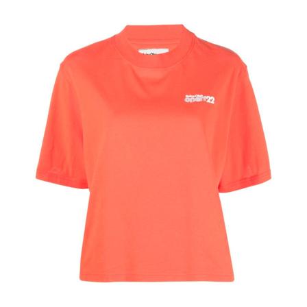 Reina Olga, T-Shirts Pomarańczowy, Kobieta, Rozmiar: S