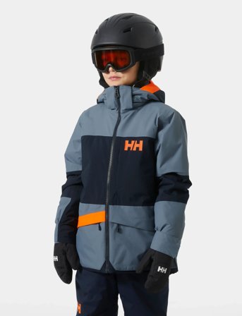 Helly Hansen Jr Summit 2.0 Jacket - Grey - 158