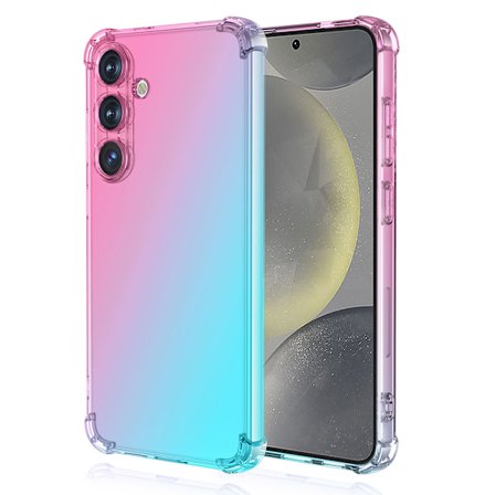 Samsung Galaxy S25 Skal - Transparent & Färger som Lyser