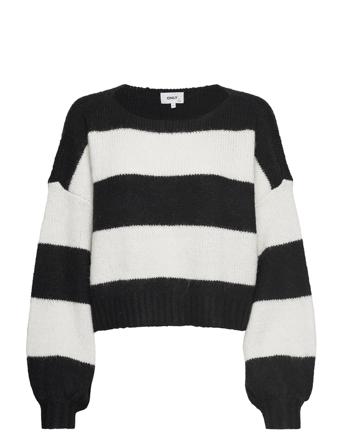 Onlaya Life L/S Boatneck Pull Cc Knt Black ONLY