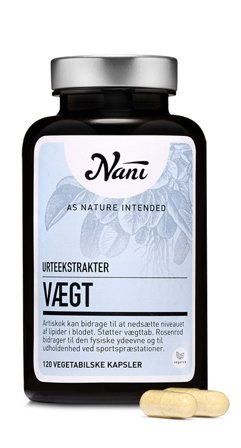 Nani Kurpakke vægt 120 kaps, Helse & Madvarer, Ingredienser, Chlorella