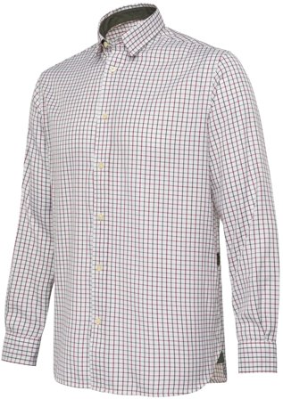 Beretta Charlow LS Shirt paita, Ivory & Blue Check