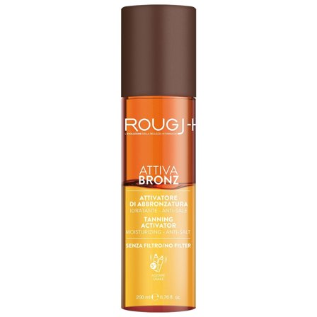 ROUGJ Lozione bifasica con attivatore di abbronzatura 200ml - Preparatore Abbronzatura