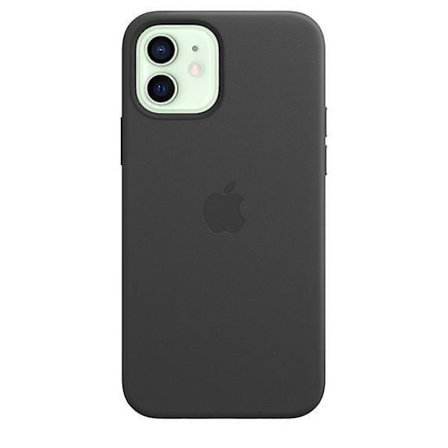 Læder Telefon Cover Til Iphone 12/12 Pro Læder Cover Med Magsafe