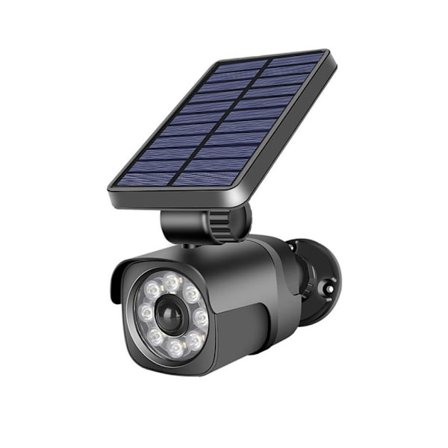 SUNARI Solar lampe med PIR Dummy Camera 4W 300lm 6000K