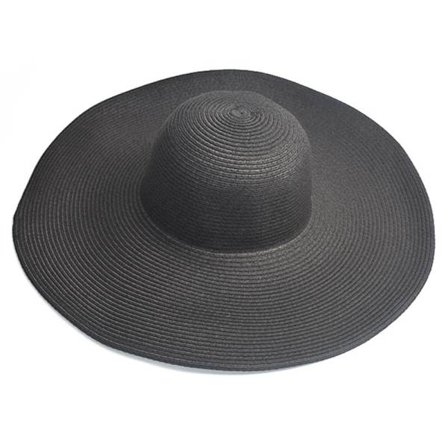Sløjfe Solhat Solhat Halmhat Strandhat (sort)