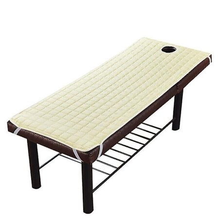 Skønhedssalon Spa Massagebord Seng Ark Pude Madras Med Ansigtshul 185*70cm