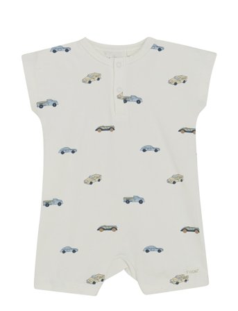 Fixoni Romper Ss - White - 74