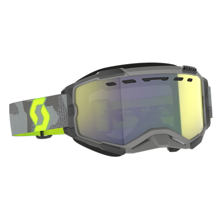 Kelkkalasit Scott Fury Vaaleanharmaa/Neon Keltainen