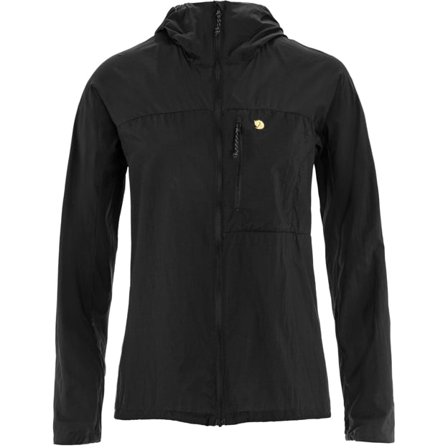 Fjällräven Women's Bergtagen Windshell Jacket in Black | Size: XS