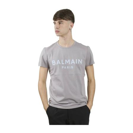 Balmain T-Shirts Grå, Herre