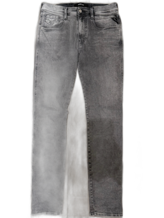 Replay Anbass Hyperflex Jeans Grå