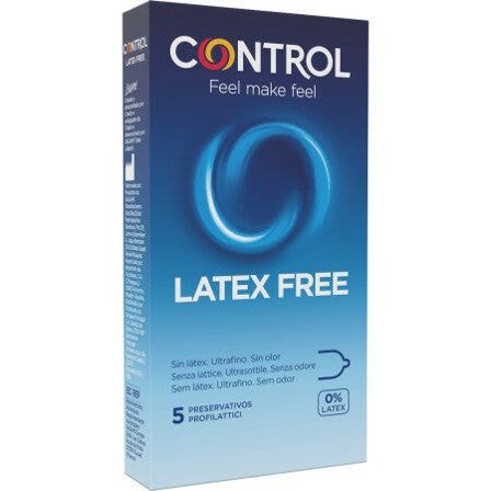 Control New Latex Free 5 Pezzi