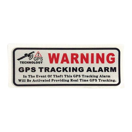 Cykel Anti-Tyveri GPS Klistermærke Spor & Alarm Sikkerheds Alarm Mærkat