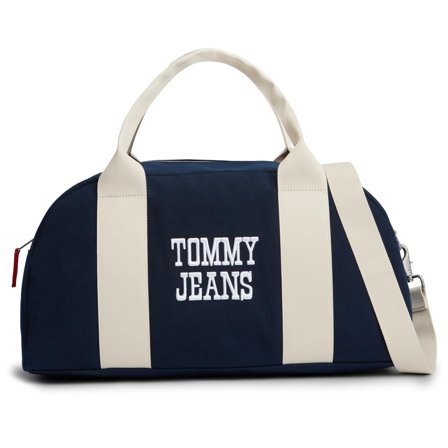 Tommy Hilfiger Tommy Jeans | Marinblå och vit duffelväska för män - Sportväskor