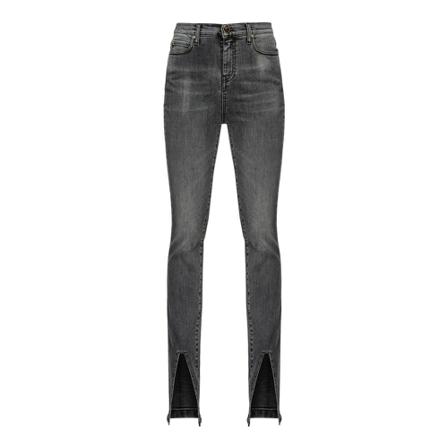 Pinko, Slim-fit Jeans Grijs, Dames, Maat:W25