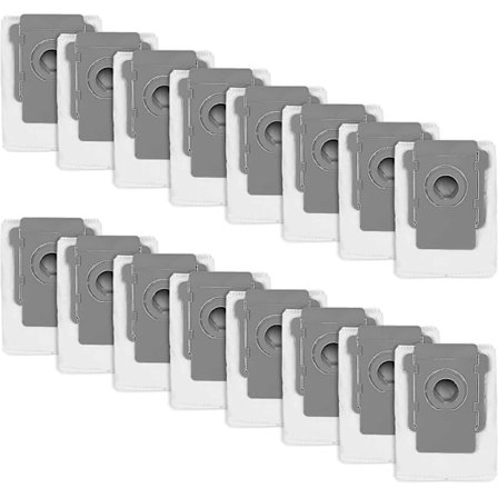 Pölynimurin pussit 16 kpl Yhteensopiva Irobot Roomba I3+(3550) I7+(7550) S9+(9550) I6+(6550) I8+(8550) Puhdistusalustan automaattisen käsittelyn 