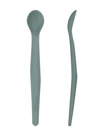 Everyday Baby | Silicone Baby Spoon Harmony Green | ONE SIZE