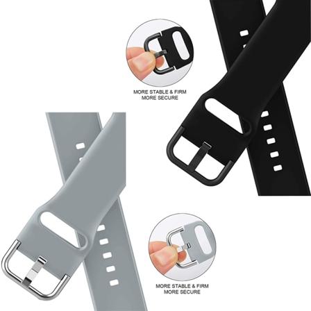 2-pakks Sportbånd Kompatibelt med Apple Watch-bånd 42mm 44