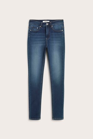 Kappahl | Dżinsy Super Slim High Waist | Ciemny dżins