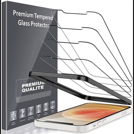 E.F.Connection [4 st] Härdat glas för iPhone 13 (6,1")