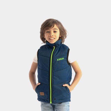 Colete flutuante infantil JOBE Bodywarmer Youth 50N Midnight Blue, 10 anos (30 - 40 kg)