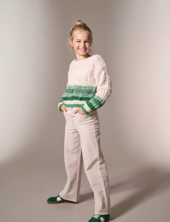 Kids Only Koghope Global Ex Hw Wide Cord Pnt Noos - Cream - 158