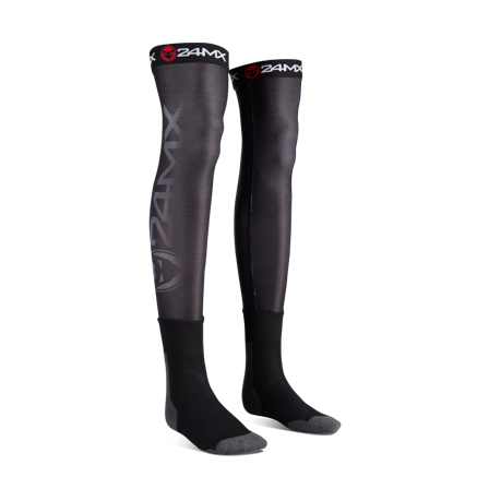 Calze 24MX Race Long Nere S-M