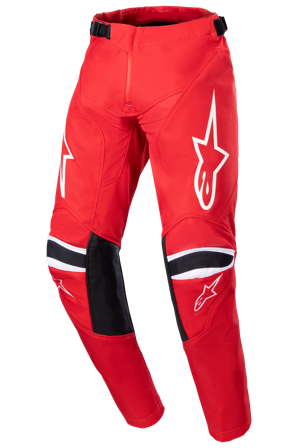 Pantaloni Cross Bambino Alpinestars Racer Narin Rosso-Bianco 23